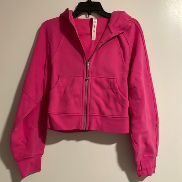 lululemon athletica Jackets & Blazers - Lululemon scuba oversized full zip sonic pink new with tags